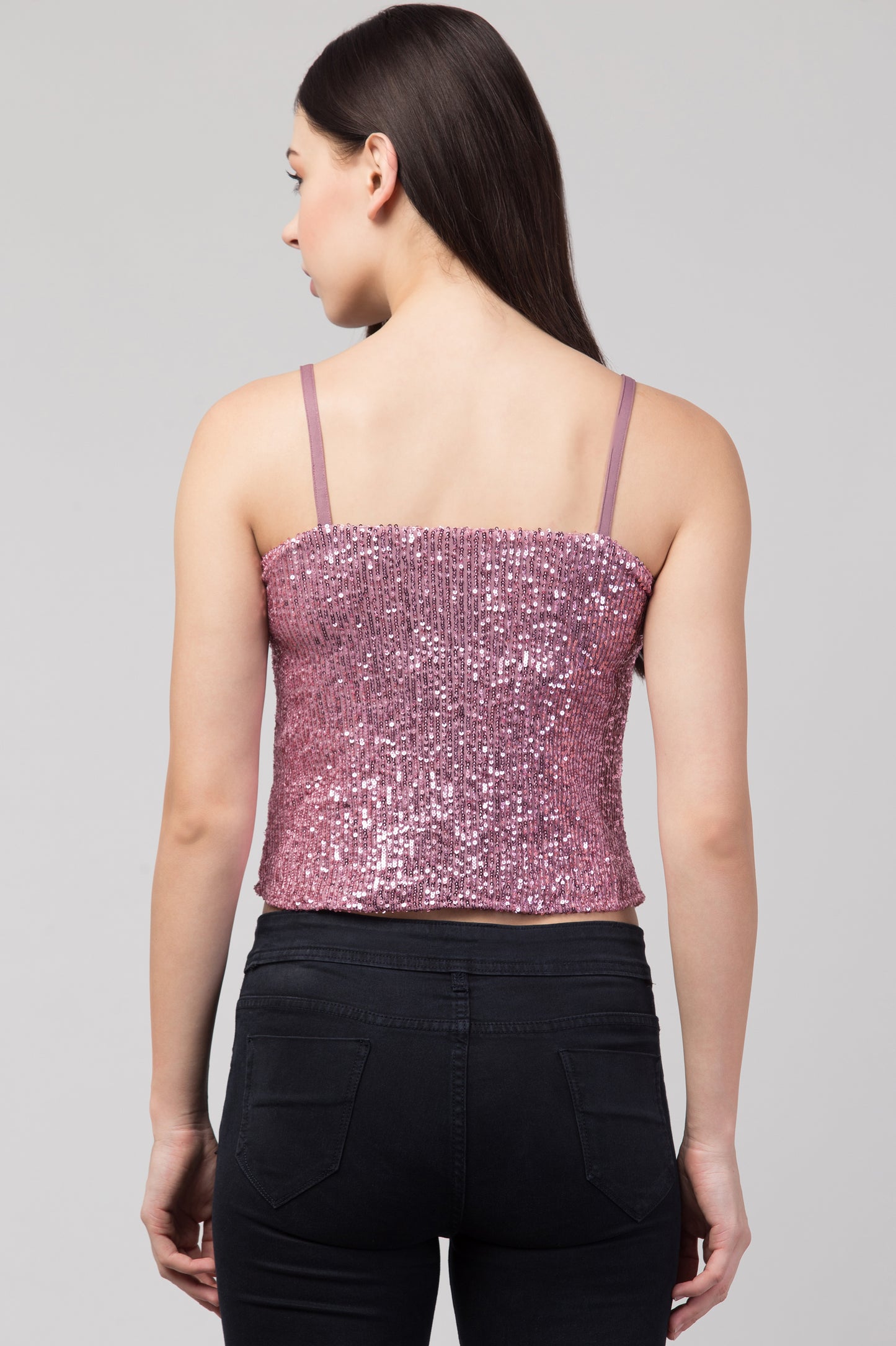 The Dazzling Sequin Cami Top